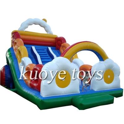 KYSC-25 Flower Inflatable Bouncy Slide