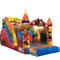 KYSC-32 Mickey House Inflatable Bounce Castle Slide