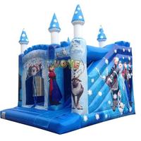KYCB-34 Frozen Inflatable Bounce House Slide