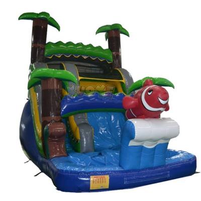 KYSS-17 Jungle Inflatable Slide With Pool