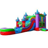 KYCB-37 Giant Inflatable Dry &Wet Bouncer Combo