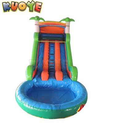 KYSS-50 Palm tree Inflatable Water Slide