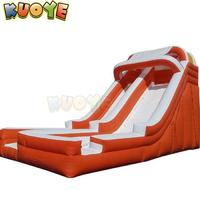KYSS-54 Orange White Color Inflatable Water Slide